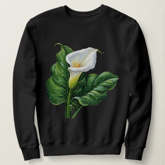 Sweatshirt Urban Bloom Graffiti Sunflower - Premium  (Design devant)