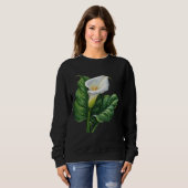 Sweatshirt Urban Bloom Graffiti Tournesol - Premium (Devant entier)
