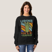 Sweatshirt Urine For A Big Surprise Asparagus Garden Vegetabl (Devant entier)