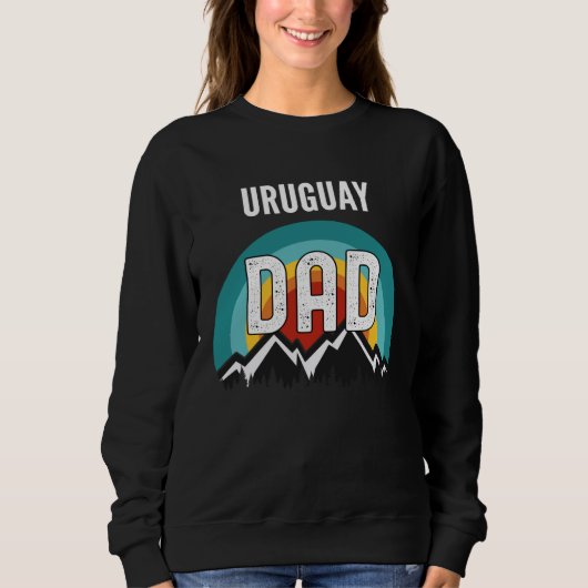 Sweatshirt Uruguay Dad Fathers Day 2021 (Devant)