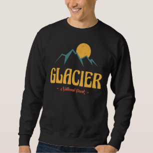 Sweatshirt Us Adventure Vintage Glacier National Park Souveni