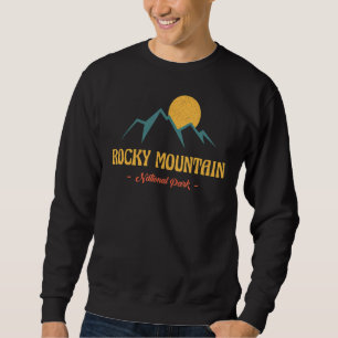 Sweatshirt Us Adventure Vintage Rocky Mountain National Park