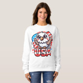 SWEATSHIRT US CUTE EAGLE 2 (Devant entier)