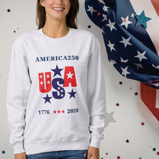 Sweatshirt USA America250 Independence Day