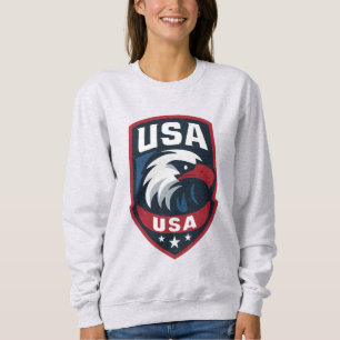 Sweatshirt USA Eagle Sports Crest