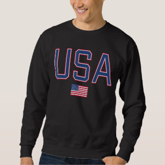 Sweatshirt USA Femmes Hommes Enfants Drapeau américain patrio