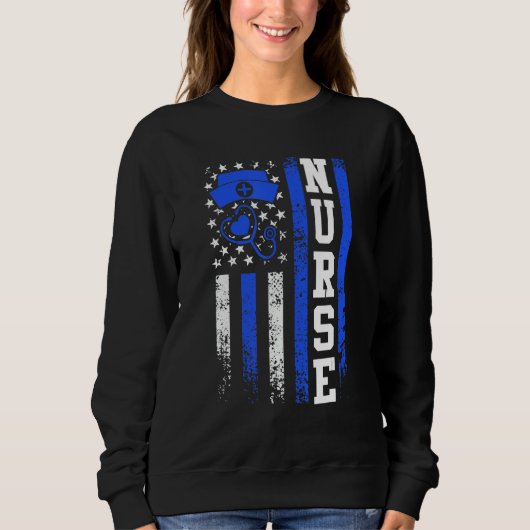 Sweatshirt USA medical care doctor nurse 1 (Devant)