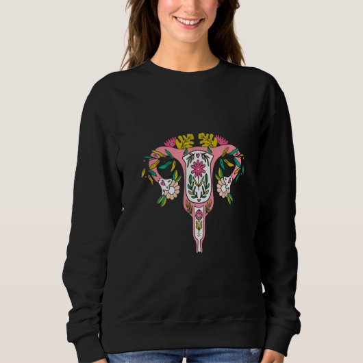 Sweatshirt Uterus   Menopause Hysterectomy (Devant)