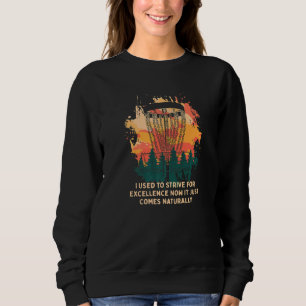 Sweatshirt Utilisé Pour Lutter Pour Excellence Disc Concours 