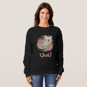Sweatshirt Uwu Cat Kwaii Cute Japan Anime (Devant entier)