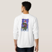 Sweatshirt Vacances de TRex (Dos entier)