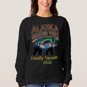 Sweatshirt Vacances en Alaska : Aventure de Voyage