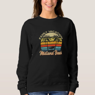 Sweatshirt Vacances en famille Midland Beach Summer New York