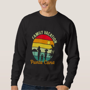 Sweatshirt Vacances en famille Punta Cana - Plage