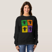 Sweatshirt Vache d'élevage agricole Fermier Vache d'élevage 1 (Devant entier)