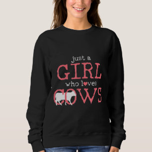 Sweatshirt Vache folle Vache Lady Fermière agricole