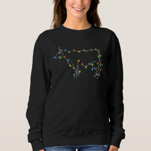 Sweatshirt Vache Noël Vache Noël