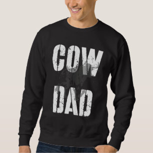 Sweatshirt Vache papa fermier