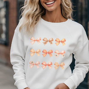 Sweatshirt Vaches à épices citrouilles - coquette automne mig