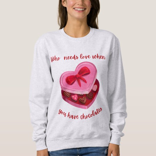 Sweatshirt Valentine (Devant)