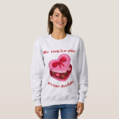 Sweatshirt Valentine (Devant entier)