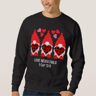 Sweatshirt VALENTINE GNOMES L'amour n'échoue jamais