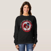 Sweatshirt Valentine Mad Hatter Matching Valentine Not Sick Y (Devant entier)