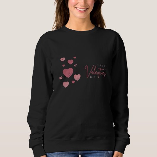 Sweatshirt Valentine’s Day Love Shirt – Romantic Aesthetic (Devant)