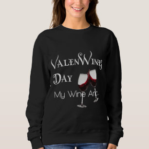 Sweatshirt Valentine S Vin Valenwine Day