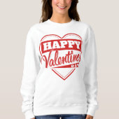 Sweatshirt Valentine's Day (Devant)