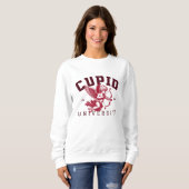 Sweatshirt Valentine's Day - Cupid with arrow (Devant entier)