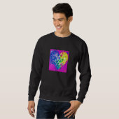 Sweatshirt Valentine's Day Love Heart Girlfriend Fiancée Wife (Devant entier)