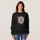 Sweatshirt Valentines Day Love Text (Devant entier)