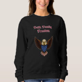 Sweatshirt Valeurs conservatrices américaines de foi, de fami (Devant)