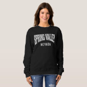 Sweatshirt Vallee de printemps Nevada (Devant entier)