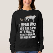 Sweatshirt Van Cat turc (Devant)
