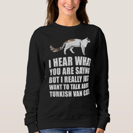 Sweatshirt Van Cat turc (Devant)