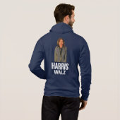 sweatshirt van Harris Walz (Achterkant volledig)