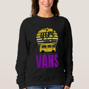 Sweatshirt Van Life Sun Surfer Girl Vanlife Just A Girl Who L