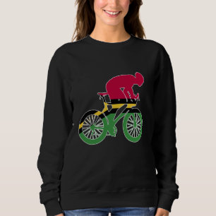 Sweatshirt Vanuatu Biker Nation Rider drapeaux du monde