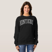 Sweatshirt Varsity Distressed Kentucky (Devant entier)