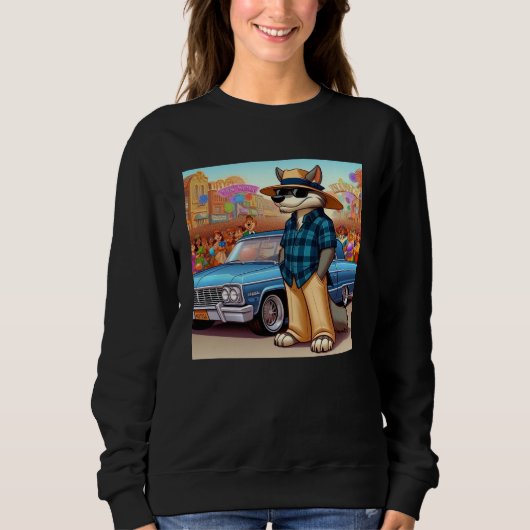 Sweatshirt Vato Lobo "New Year" (Devant)