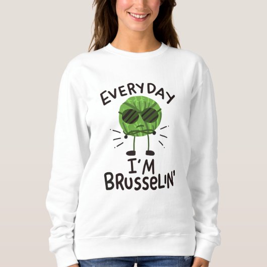 Sweatshirt Vegan Brussels Sprouts (Devant)
