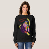 Sweatshirt Vegan J'évite de rencontrer drôle Antisocial (Devant entier)