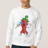 Sweatshirt Vegan Pepper at Darts (Devant)