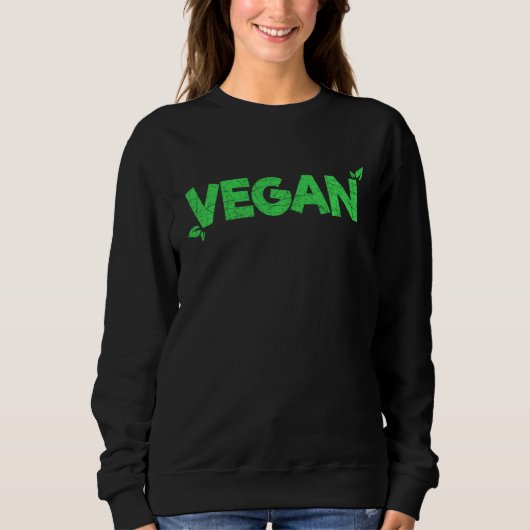 Sweatshirt Vegan vintage (Devant)