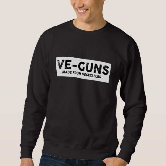 Sweatshirt Végétarien Manger Plante Tee Idea (Devant)