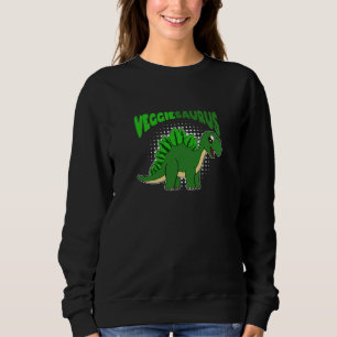 Sweatshirt Veggiesaurus Fier Vegetarian Dinosaure végétarie