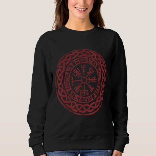 Sweatshirt Végustation de Walhalla Végustation Viking Celtes (Devant)