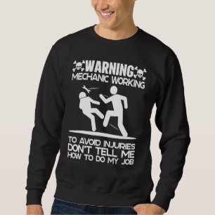 Sweatshirt Véhicule Diesel Auto Mécanique Meilleur Présent Po